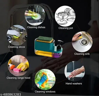 3 in 1 Soap Dispenser for Kitchen Dishwasher Liquid Dispenser Pump